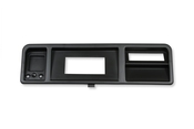 Holley Dash Bezels for Holley EFI 6.86" PRO Dashes 1973-1979 Ford Truck - Holley 6.86" Dash Panel - Black - NO A/C Vents