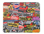 Holley Sticker Bomb Mouse Pad