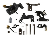 Aluminum Manual Choke Conversion Kit - Hard Core Gray