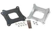 Aluminum intake manifold wedged spacer