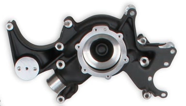 Holley COOLING MANIFOLD - Big Block Chevrolet - Black