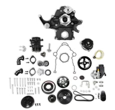 Holley Premium Black Mid-Mount Complete Accessory System