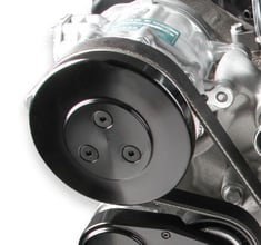 SD7 Compressor Pulley Cover Black