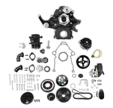 Holley Premium Black Mid-Mount Complete Accessory System