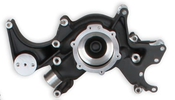 Holley COOLING MANIFOLD - Big Block Chevrolet - Black