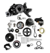 Holley Premium Mid-Mount Race Accessory System - Black Finish