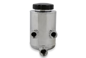Holley Power Steering Remote Reservoir - Polished Aluminum