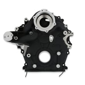 Holley Timing Cover - Ford 7.3L Godzilla - Black