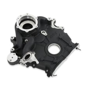Holley Timing Cover - Ford 7.3L Godzilla - Black