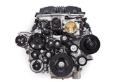 Holley Premium Mid-Mount Complete Accessory System -GM Gen V LT5 Dry Sump Engines-Black Finish