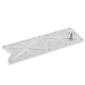 Holley LS Valley Cover with Oil Fill - Natural Billet