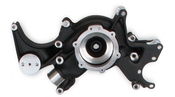 Holley COOLING MANIFOLD - Small Block Chevrolet - Black