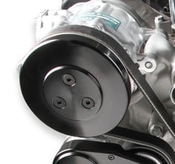 SD7 Compressor Pulley Cover Black