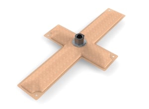 15" x 8" HydraMat®, Cross