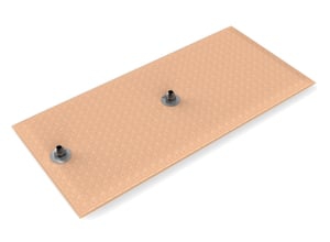 30" x 14" HydraMat®, Rectangle - Road Course or Circle Track