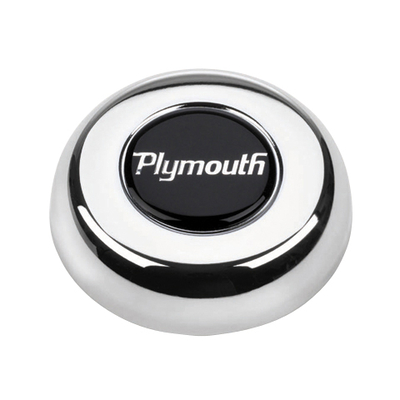 5694 PLYMOUTH CHROME HORN BUTTON