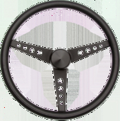 Classic 15" Black Vinyl Wheel
