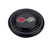 5652 VETTE FLAG HORN BUTTON