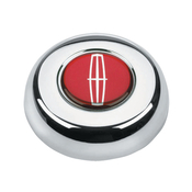 5686 LINCOLN CHROME HORN BUTTON