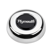 5694 PLYMOUTH CHROME HORN BUTTON