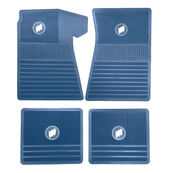 1964-1972 Buick 'Original Reproduction OEM TRI SHIELD MATS' Floor Mats
