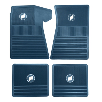 1964-1972 Buick 'Original Reproduction OEM TRI SHIELD MATS' Floor Mats