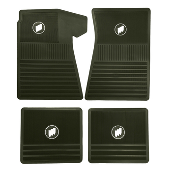1964-1972 Buick 'Original Reproduction OEM TRI SHIELD MATS' Floor Mats