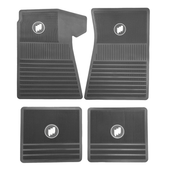 1964-1972 Buick 'Original Reproduction OEM TRI SHIELD MATS' Floor Mats