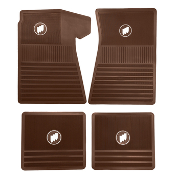 1964-1972 Buick 'Original Reproduction OEM TRI SHIELD MATS' Floor Mats