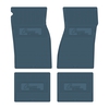 1967-1969 CHEVROLET CAMARO FLOOR MATS 1