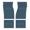 FMCZ0001001 1967-1969 CHEVROLET CAMARO 'Z/28' FLOOR MATS