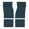 FMCZ0001001 1967-1969 CHEVROLET CAMARO 'Z/28' FLOOR MATS