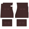 1965-1970 CHEVROLET IMPALA FLOOR MATS FRONT & REAR SET