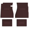 1965-1970 CHEVROLET IMPALA SS' FLOOR MATS FRONT & REAR SET