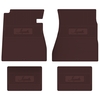 FMIM0003017 1965-1970 CHEVROLET IMPALA FLOOR MATS FRONT & REAR SET