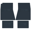 1970-1972 CHEVROLET MONTE CARLO SS' FLOOR MATS