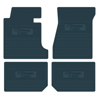 FMCX0001002 1966-1970 DODGE CHARGER/1968-1970 DODGE CHARGER R/T/1969-1970 DODGE CHARGER 500/CHARGER SE FLOOR MATS W/ MANUAL TRANSMISSION