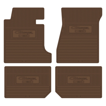 FMCX0001002 1966-1970 DODGE CHARGER/1968-1970 DODGE CHARGER R/T/1969-1970 DODGE CHARGER 500/CHARGER SE FLOOR MATS W/ MANUAL TRANSMISSION
