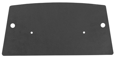 1968/1972 BKT SEAT BASE TRIM - BLK,68/72 GM A&X-BODY BUCKET SEAT 1