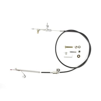 48" UNIVERSAL BLACK HOUSING AOD KICKDOWN CABLE