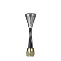 CM Shifter Ford AOD Chrome 6" Straight Lever Hi-Tech Polished Knob