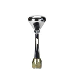 CM Shifter Ford AOD Chrome 6" Straight Lever Mushroom Polished Knob