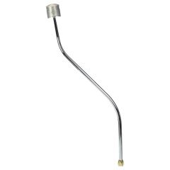 CM Shifter Ford C4 Chrome 32" Double Bend Lever Piston Knob