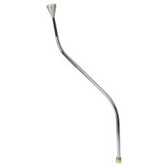 CM Shifter Ford C4 Chrome 32" Double Bend Lever Hi-Tech Knob