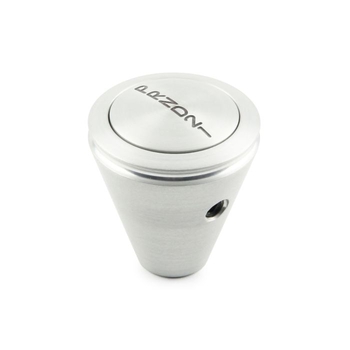 CM Shifter Ford C6 Chrome 16" Single Bend Lever Hi-Tech Knob