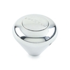 CM Shifter GM 200-4R Chrome 12" Single Bend Lever Mushroom Polished Knob