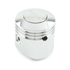 CM Shifter GM 200-4R Chrome 23" Double Bend Lever Piston Polished Knob