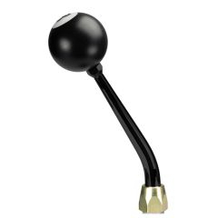 CM Shifter GM 4L60 Black 8" Single Bend Lever 8-Ball Knob