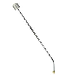 CM Shifter GM 4L60 Chrome 32" Single Bend Lever Piston Knob
