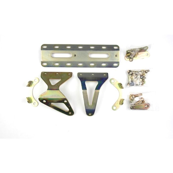 CM Shifter GM 4L60E Chrome 12" Single Bend Lever Hi-Tech Knob